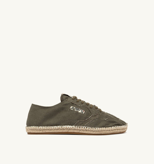 AUTRY SANDY ESPADRILLES IN MILITARY CANVAS