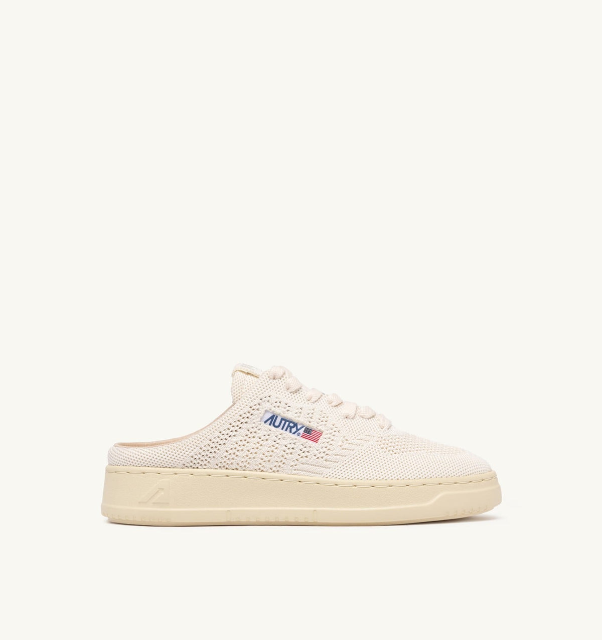 AUTRY EASEKNIT MULE SNEAKERS COLOR IVORY WHITE