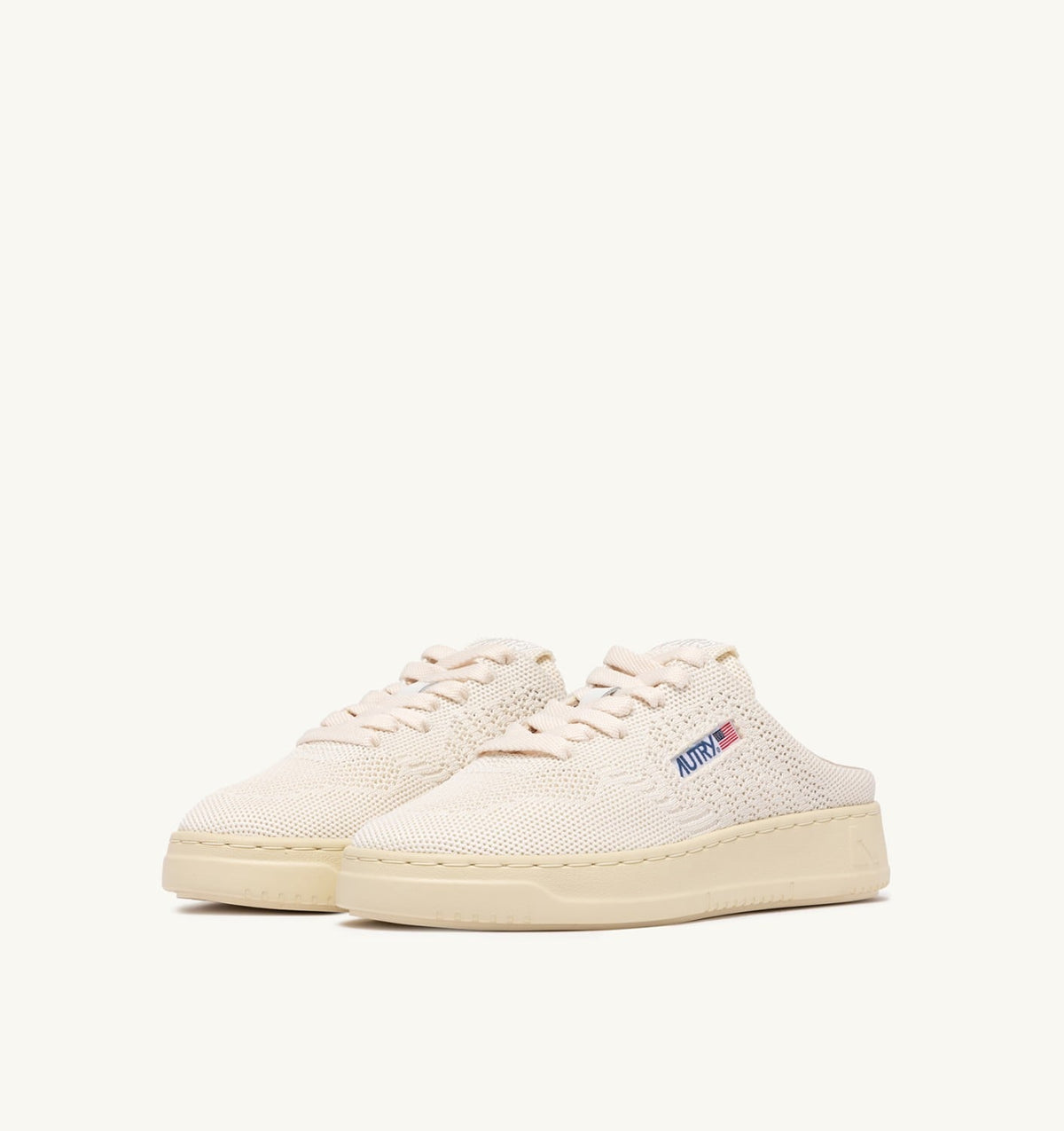 AUTRY EASEKNIT MULE SNEAKERS COLOR IVORY WHITE