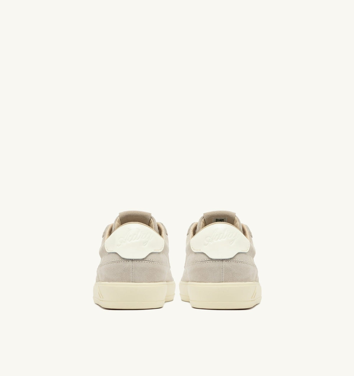AUTRY WINDSCAPE LOW SNEAKERS IN ROCK AND MARSHMALLOW SUEDE