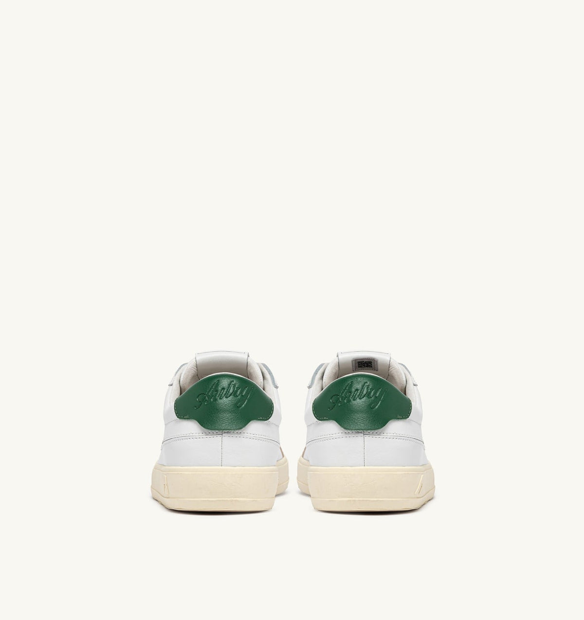 AUTRY WINDSCAPE LOW SNEAKERS IN WHITE AND AMAZON LEATHER