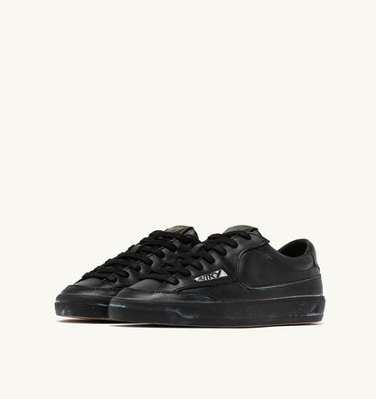 AUTRY WINDSCAPE LOW SUPER VINTAGE SNEAKERS IN BLACK LEATHER