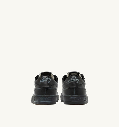 AUTRY WINDSCAPE LOW SUPER VINTAGE SNEAKERS IN BLACK LEATHER