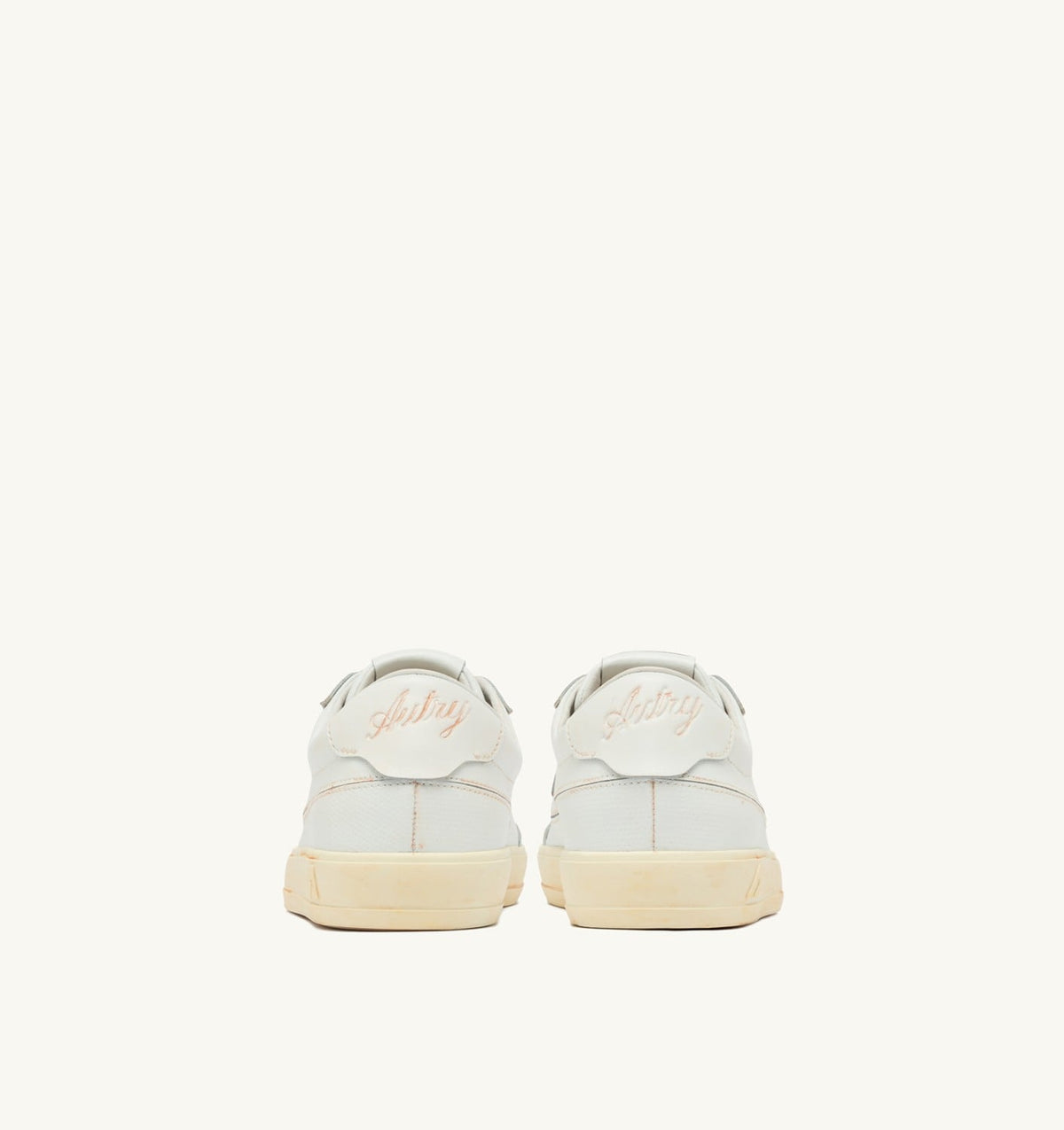 AUTRY WINDSCAPE LOW SUPER VINTAGE SNEAKERS IN WHITE LEATHER
