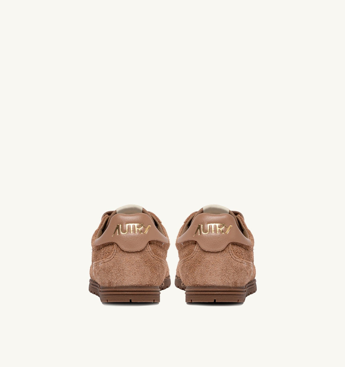 AUTRY SNEAKERS WINDSPIN IN SIENA BROWN SUEDE