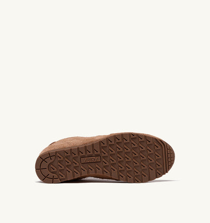 AUTRY SNEAKERS WINDSPIN IN SIENA BROWN SUEDE