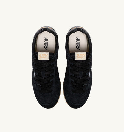 AUTRY SNEAKERS WINDSPIN IN BLACK SUEDE
