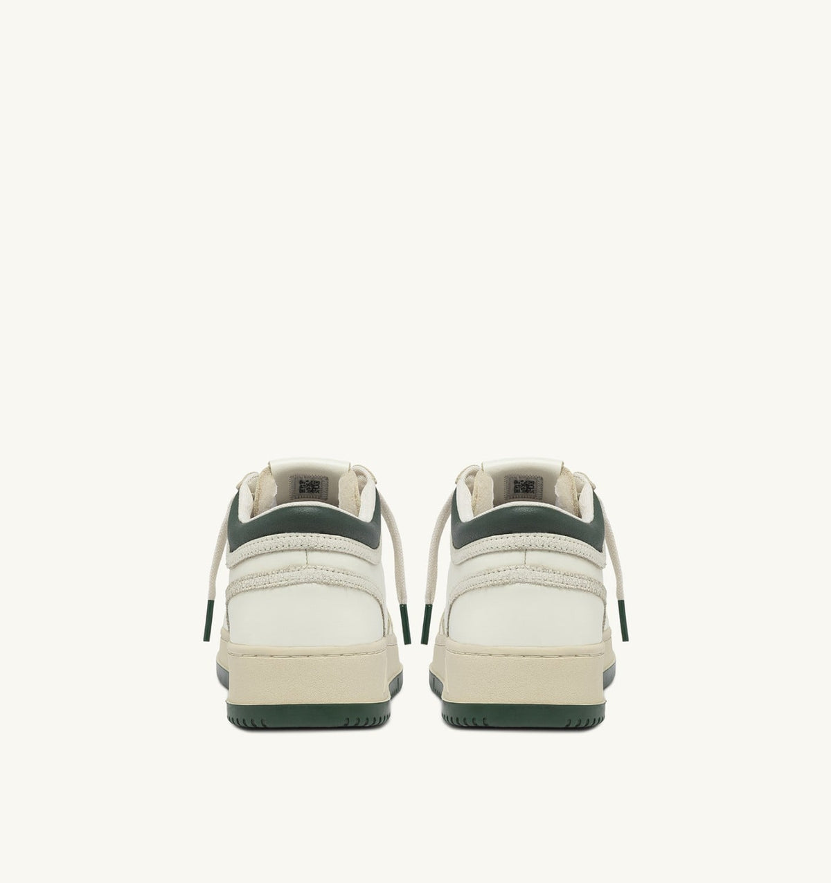 AUTRY MED-WAY SNEAKERS IN LEATHER COLOR MARSHMALLOW AND MOUNTAIN