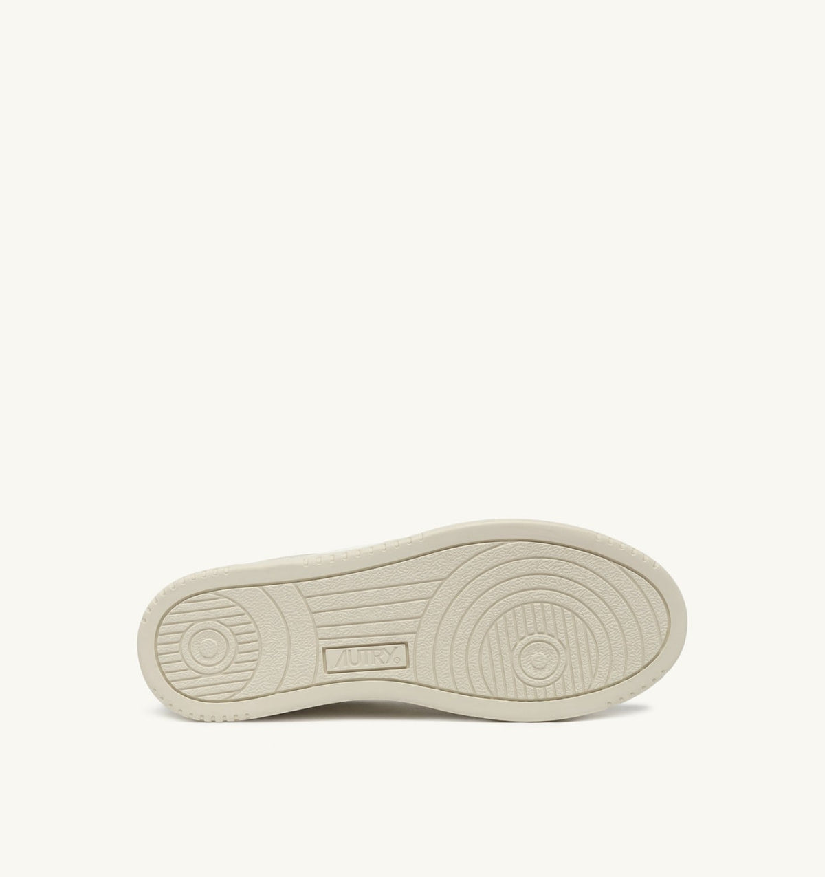 AUTRY MED-WAY SNEAKERS IN LEATHER COLOR MARSHMALLOW AND WHITE