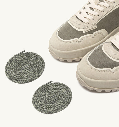 AUTRY WILDPACE LOW SNEAKERS IN ELM AND WHITE CORDURA AND SUEDE