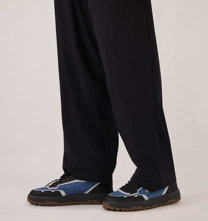 AUTRY WILDPACE LOW SNEAKERS IN RIPSTOP NYLON AND LEATHER COLOR DARK BLUE AND BLACK