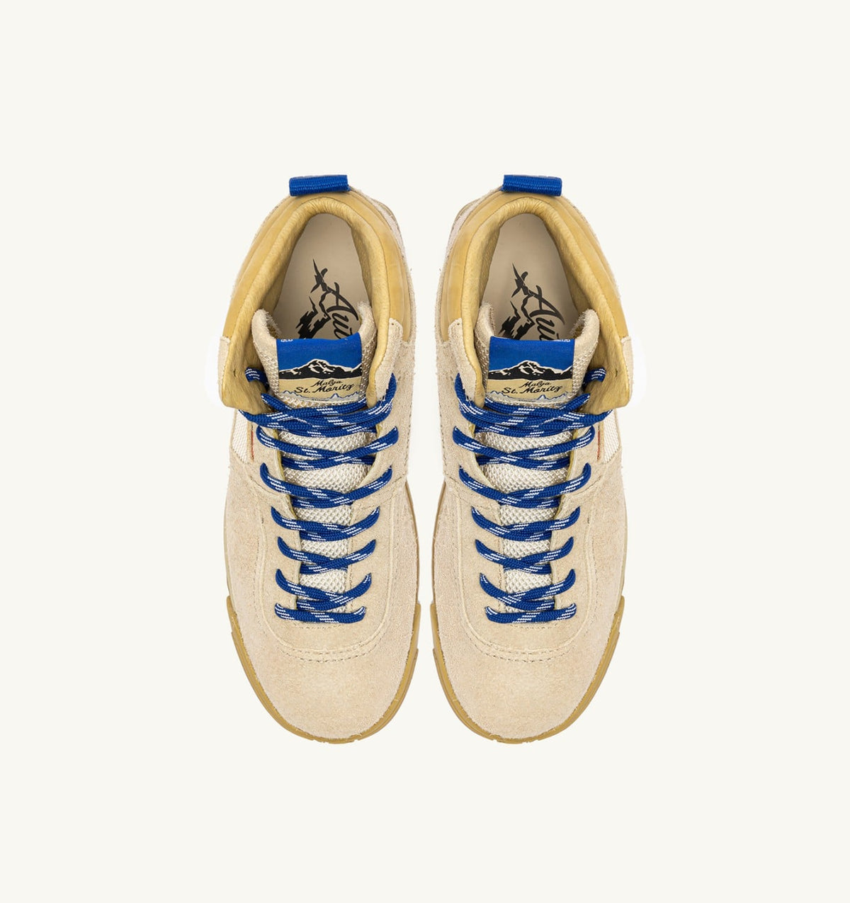 AUTRY MALGA ST.MORITZ IN COOKIE AND DEJA VU BLUE SUEDE