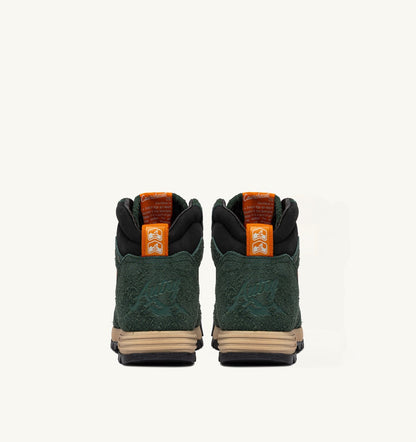 AUTRY MALGA COURCHEVEL IN PINE AND ORANGE OCHRE SUEDE