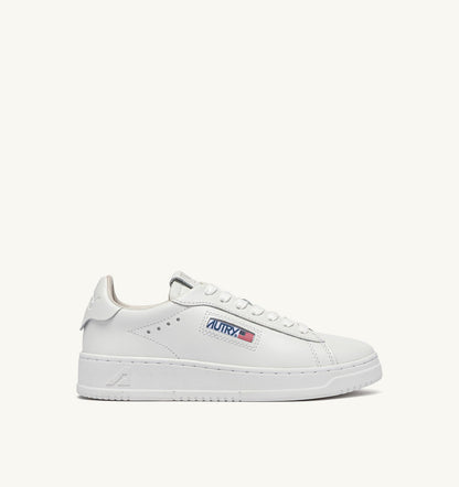 AUTRY DALLAS LOW SNEAKERS IN WHITE LEATHER