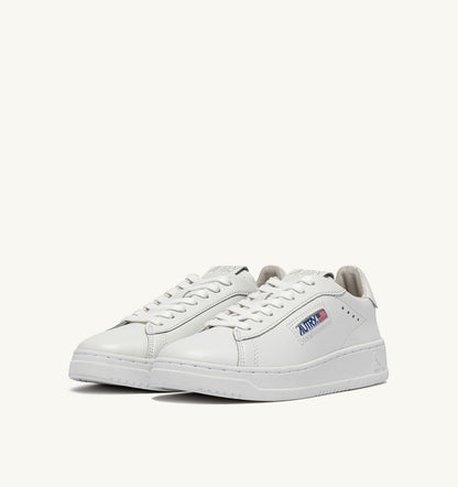 AUTRY DALLAS LOW SNEAKERS IN WHITE LEATHER