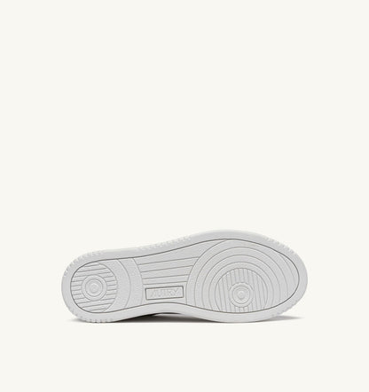 AUTRY DALLAS LOW SNEAKERS IN WHITE LEATHER