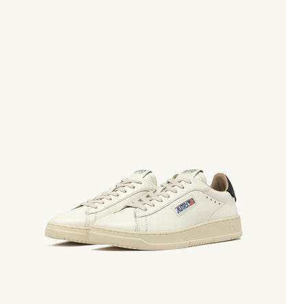 AUTRY DALLAS LOW SNEAKERS IN WHITE AND SPACE LEATHER