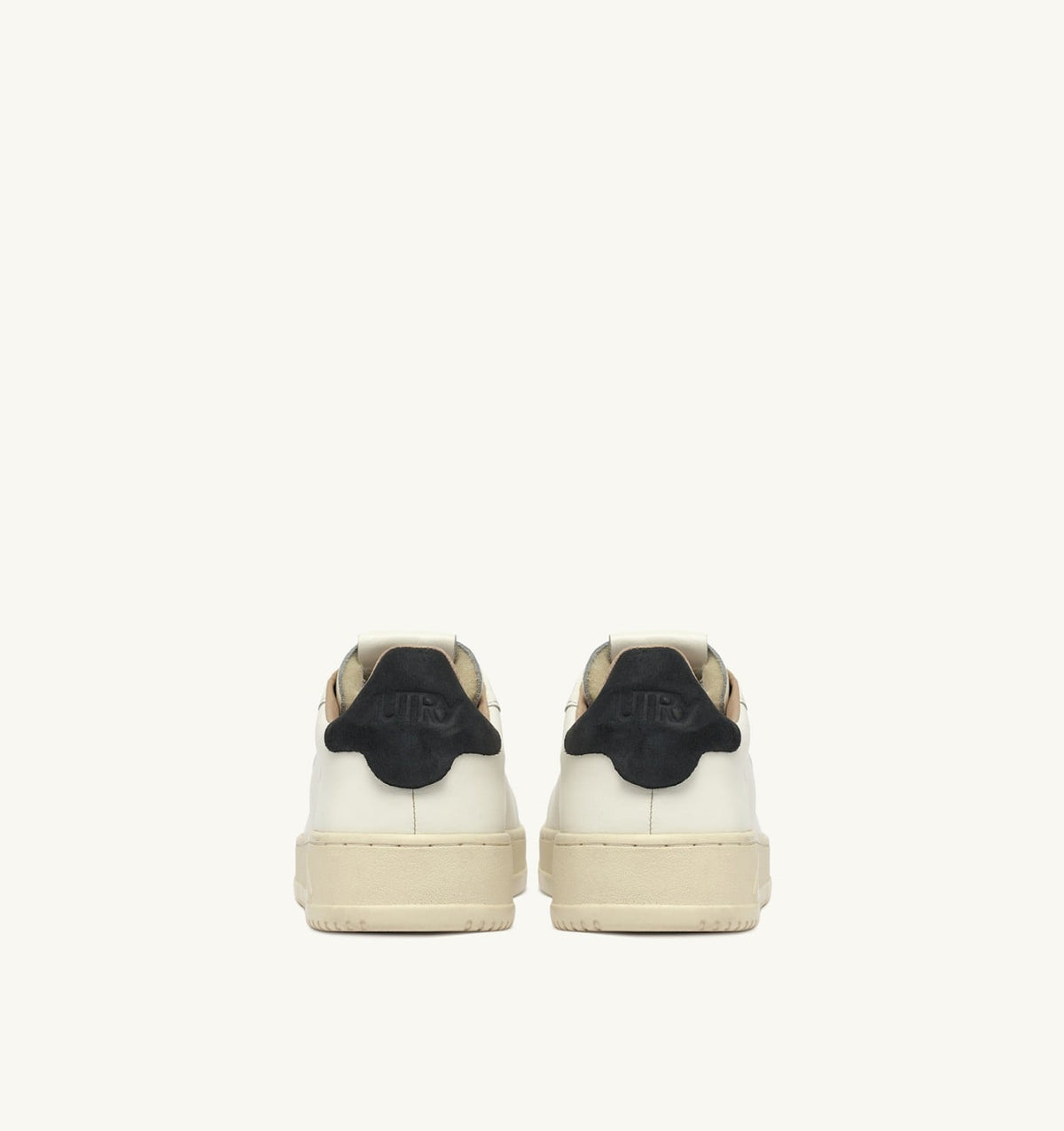 AUTRY DALLAS LOW SNEAKERS IN WHITE AND SPACE LEATHER