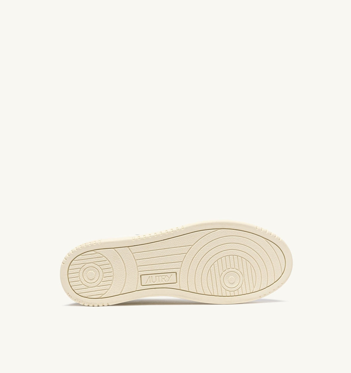 AUTRY DALLAS LOW SNEAKERS IN LODEN GREEN AND MARSHMALLOW LEATHER