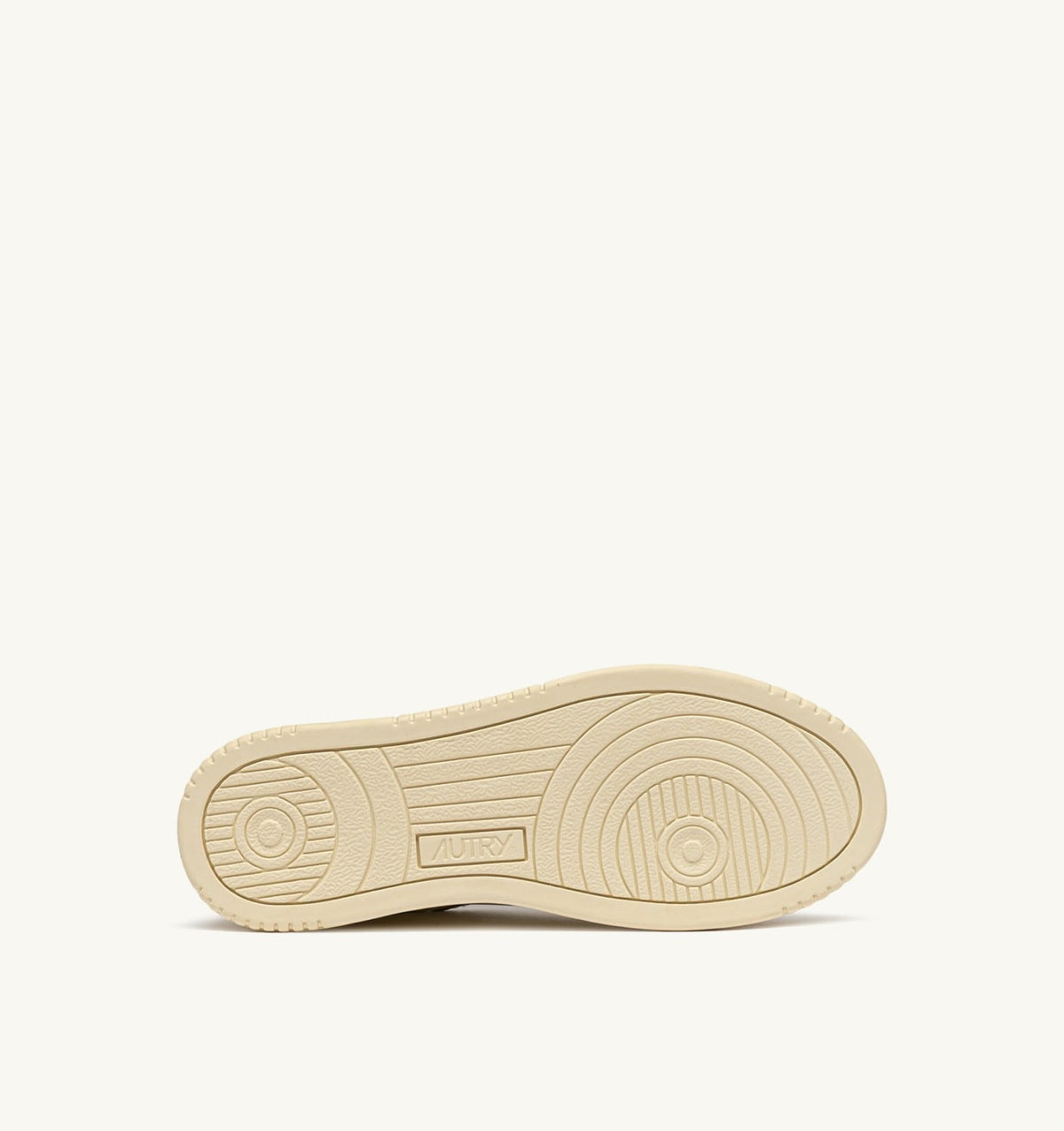 AUTRY DALLAS LOW SNEAKERS IN MARSHMALLOW AND LAPIS BLUE LEATHER