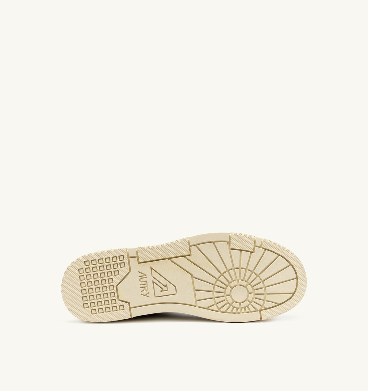 AUTRY CLC LOW SNEAKERS IN WHITE LEATHER AND FOREST SUEDE
