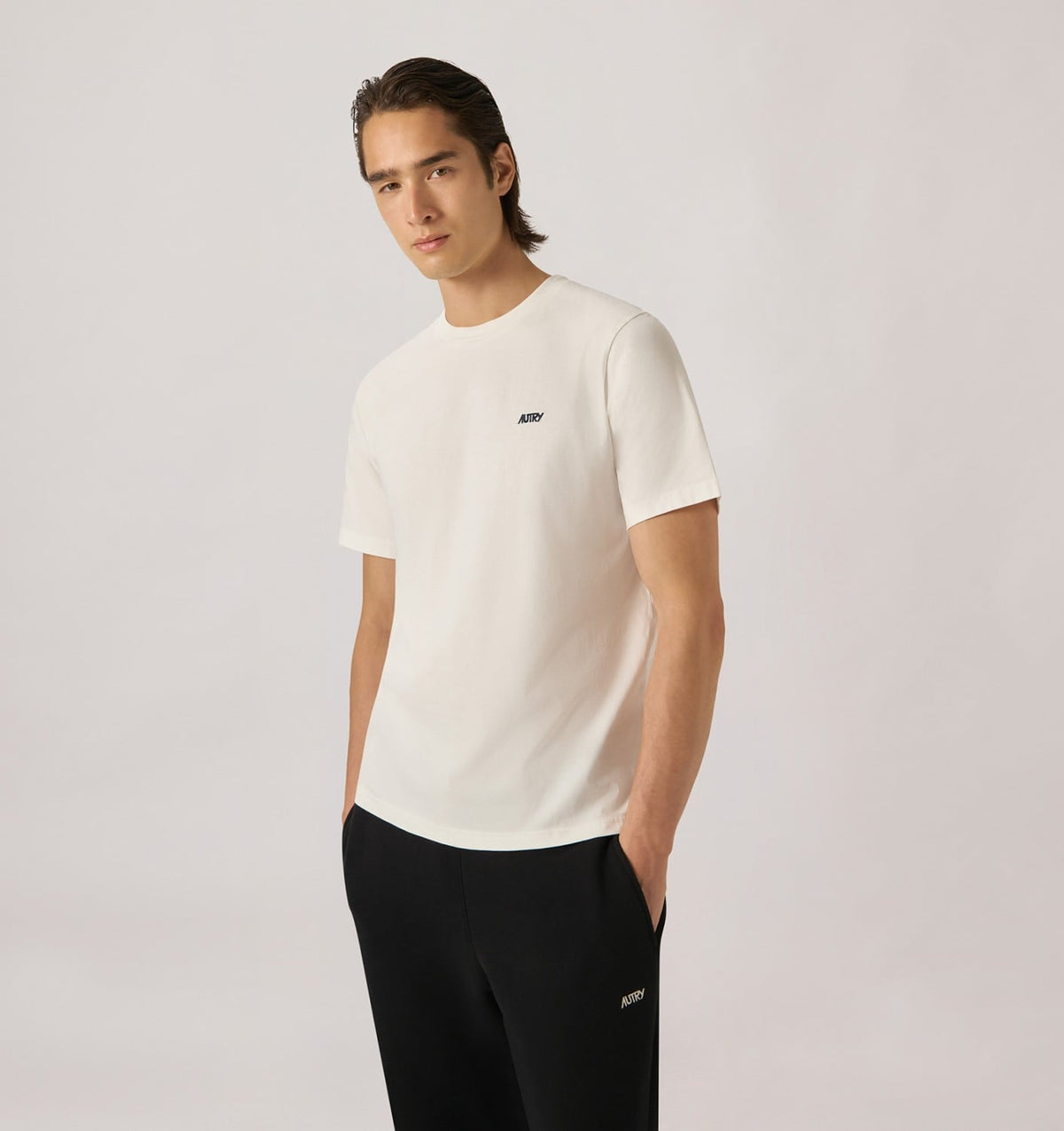 AUTRY EMBROIDERED LOGO TEE MAN