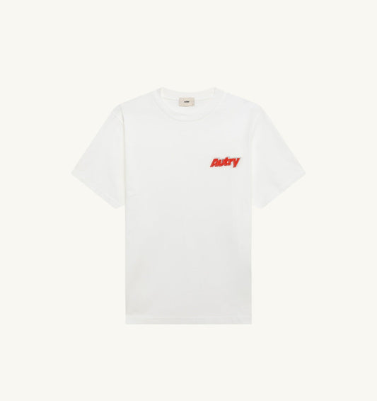 AUTRY DOUBLE LOGO TEE MAN