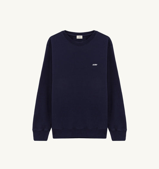 AUTRY EMBROIDERED LOGO CREWNECK SWEATSHIRT MAN