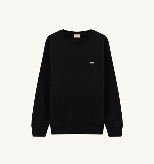 AUTRY CREWNECK SWEATSHIRT WITH EMBROIDERED LOGO FOR MAN