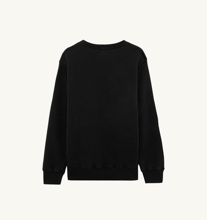 AUTRY CREWNECK SWEATSHIRT WITH EMBROIDERED LOGO FOR MAN