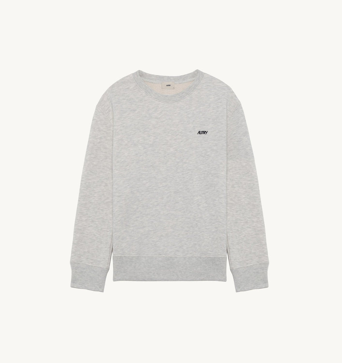 AUTRY EMBROIDERED LOGO CREWNECK SWEATSHIRT MAN
