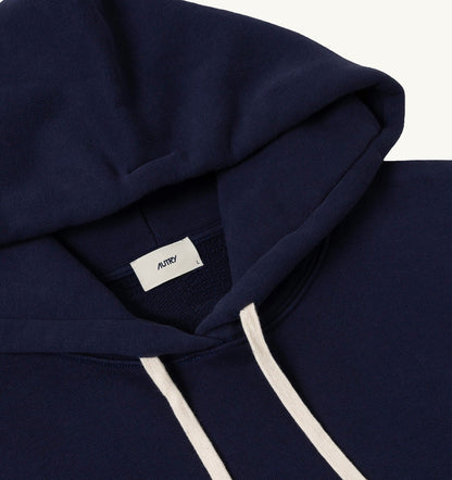 AUTRY EMBROIDERED LOGO HOODIE MAN
