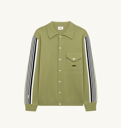 AUTRY KNITTED VISCOSE SHIRT JACKET MAN