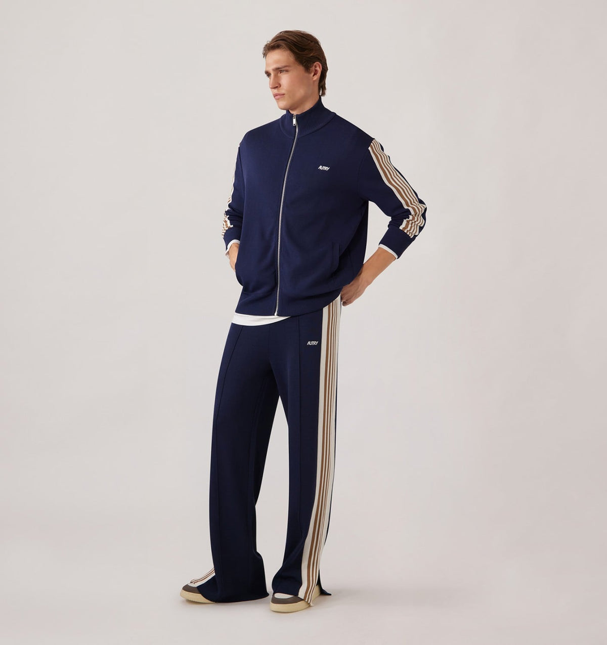 AUTRY KNITTED TENNIS VISCOSE JOGGERS MAN