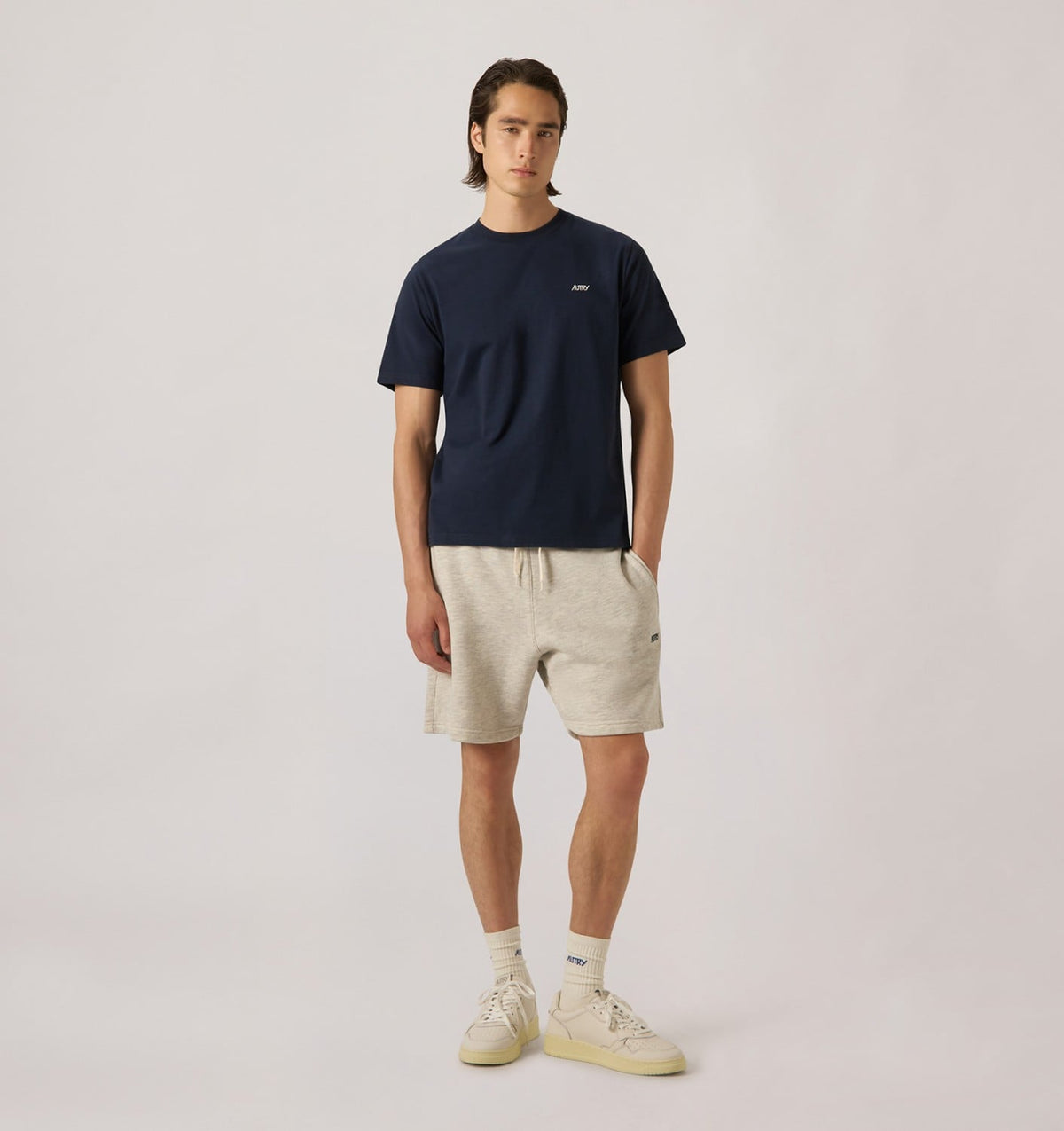 AUTRY EMBROIDERED LOGO SHORTS MAN