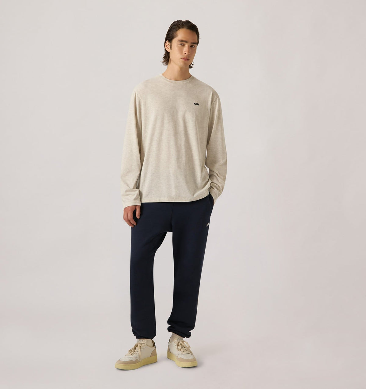 AUTRY EMBROIDERED LOGO SWEATPANTS MAN