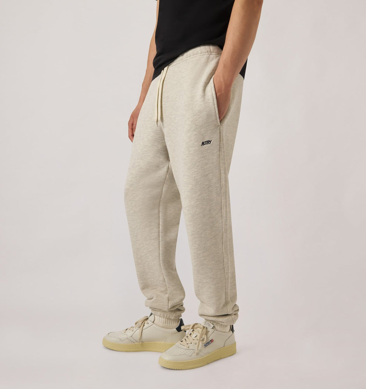 AUTRY EMBROIDERED LOGO SWEATPANTS MAN