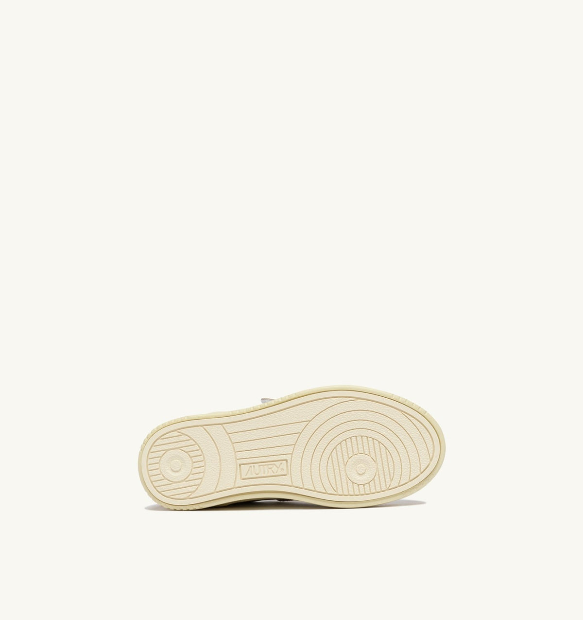 AUTRY MEDALIST KIDSTRIPES SNEAKERS IN WHITE LEATHER AND BROWN MUSCAT AND SAND SUEDE