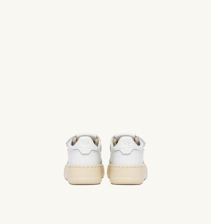 AUTRY MEDALIST KIDSTRIPES LOW SNEAKERS IN WHITE LEATHER