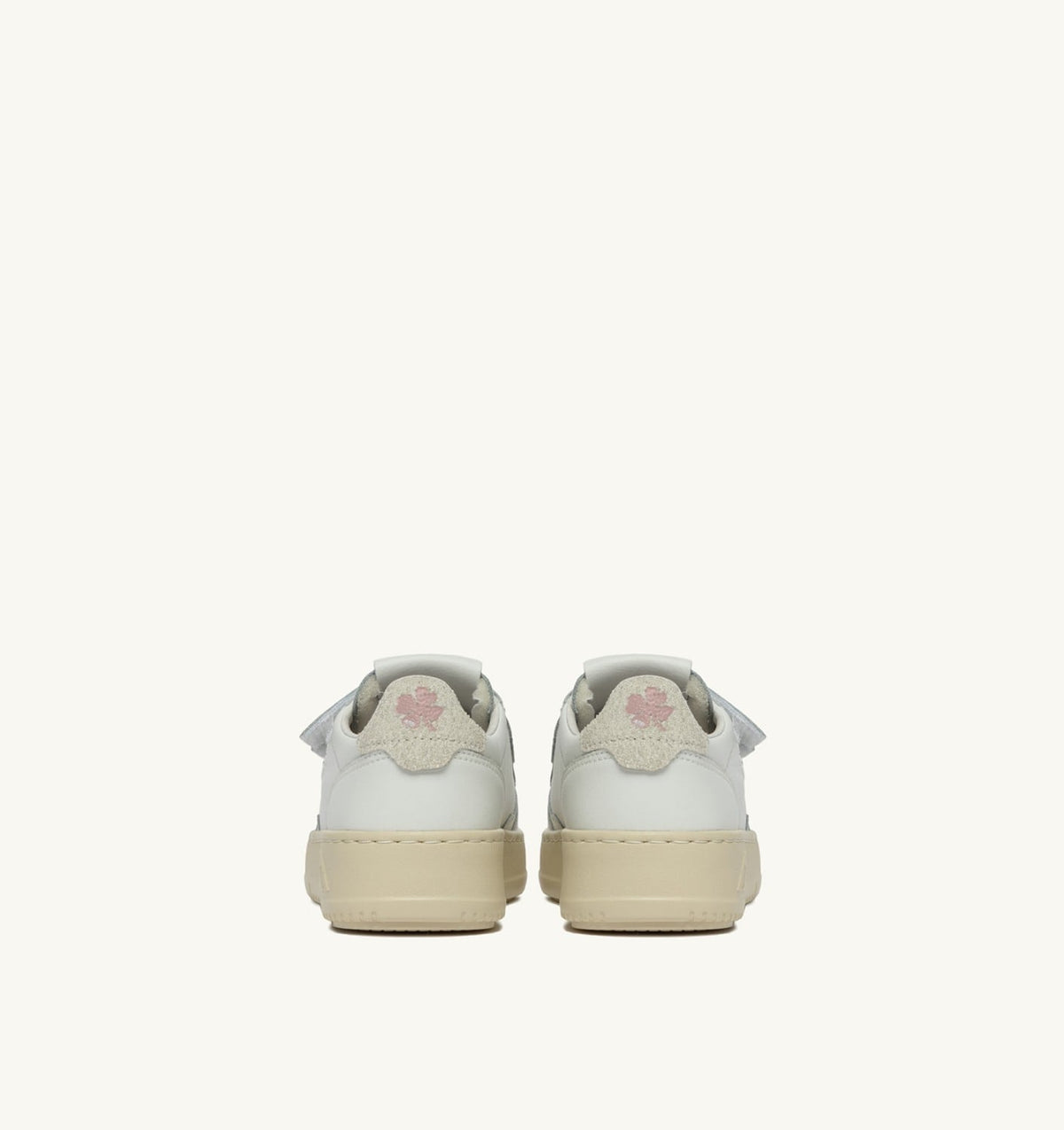 AUTRY MEDALIST LOW KIDSTRIPES SNEAKERS IN LEATHER COLOR WHITE AND GLITTER