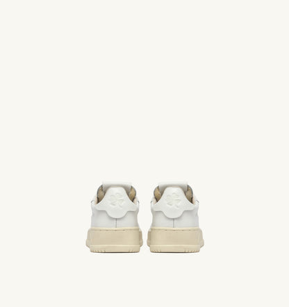AUTRY DALLAS KIDS LOW SNEAKERS IN WHITE LEATHER