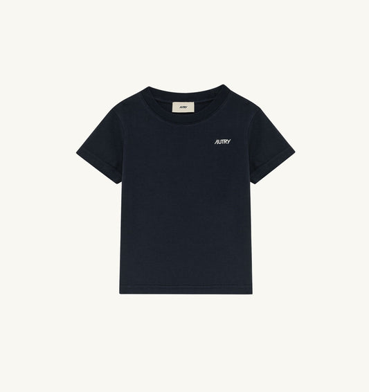 AUTRY T-SHIRT WITH EMBROIDERED AUTRY LOGO KIDS