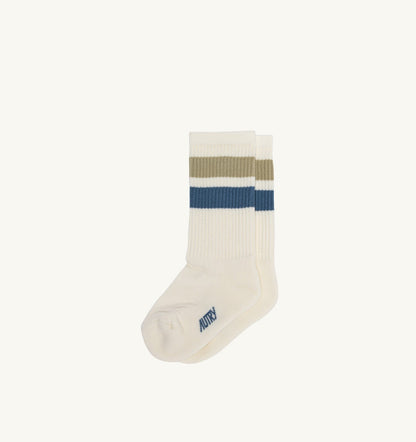 AUTRY STRIPED JACQUARD LOGO SOCKS KIDS