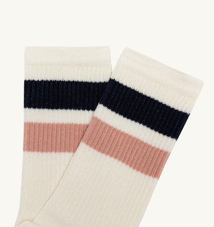 AUTRY STRIPED JACQUARD LOGO SOCKS KIDS