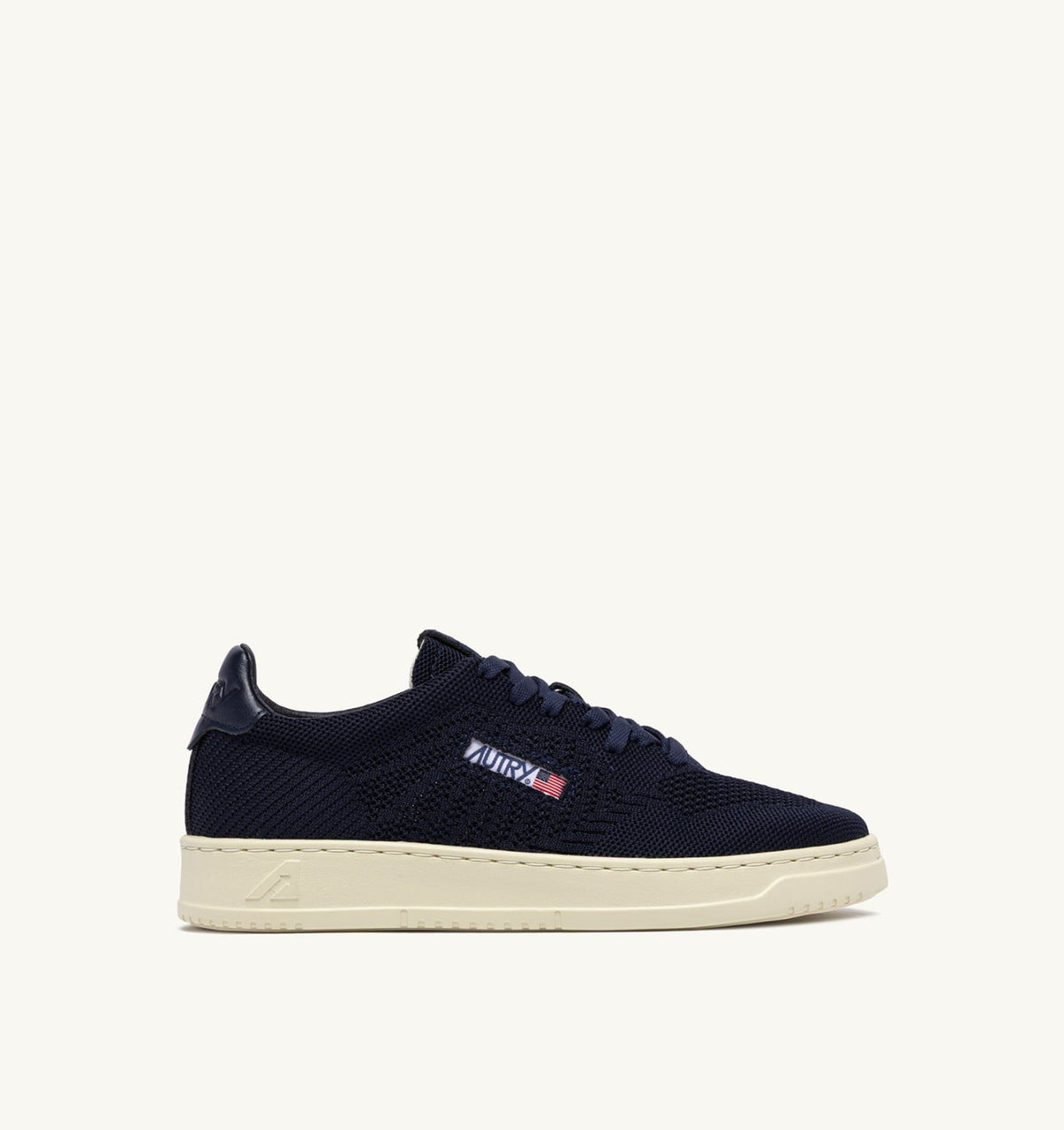 AUTRY MEDALIST EASEKNIT LOW SNEAKERS IN SPACE BLUE KNIT