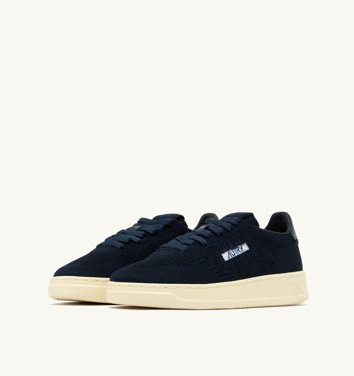 AUTRY MEDALIST EASEKNIT LOW SNEAKERS IN SPACE BLUE KNIT