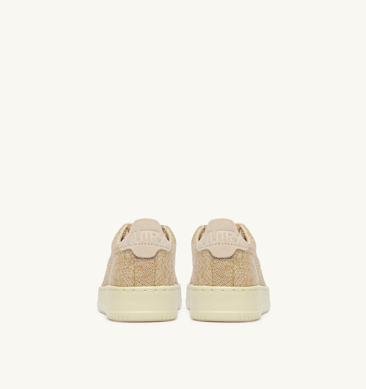 AUTRY MEDALIST EASEKNIT LOW SNEAKERS IN PLATINUM KNIT