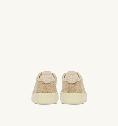 AUTRY MEDALIST EASEKNIT LOW SNEAKERS IN PLATINUM KNIT