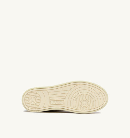 AUTRY MEDALIST EASEKNIT LOW SNEAKERS IN PLATINUM KNIT