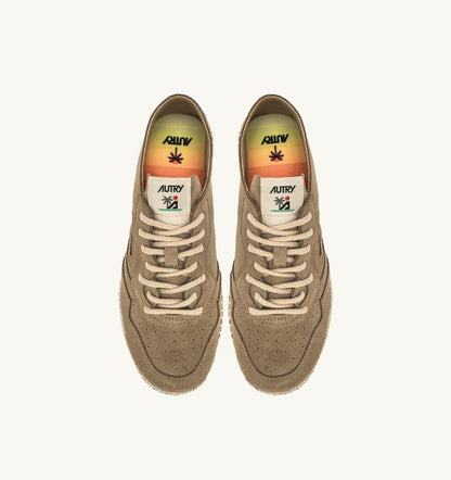 AUTRY SANDY ESPADRILLES IN TAOS TAUPE SUEDE